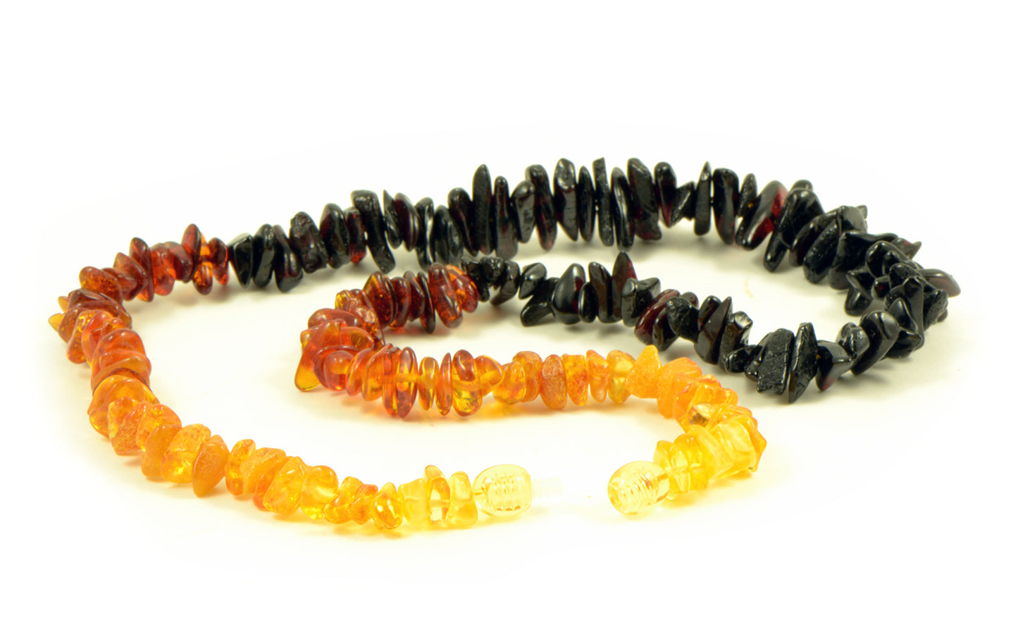 Teething necklace Chip Amber Rainbow