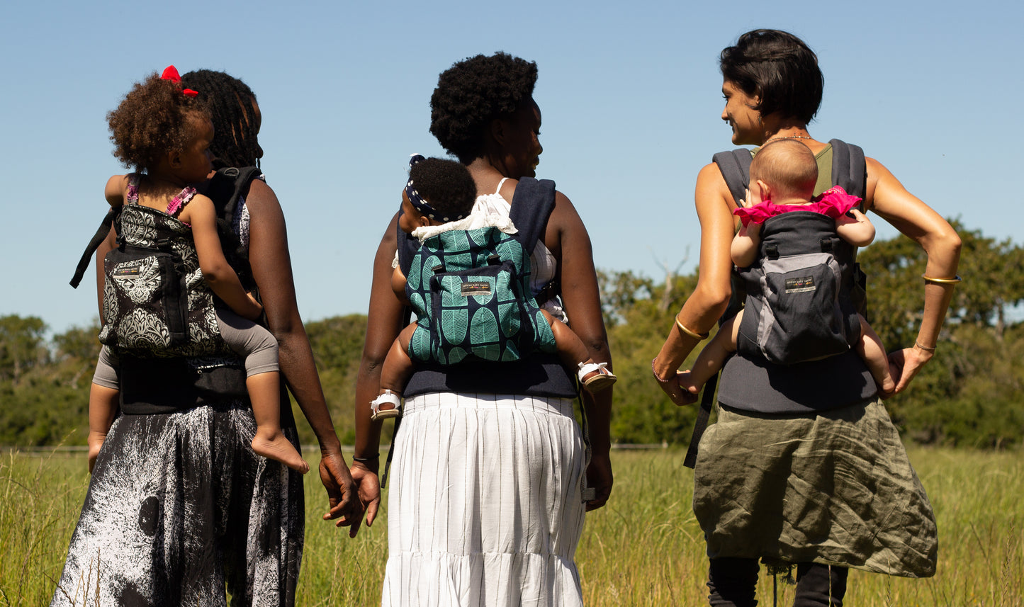 African Baby Carrier Original Grey Hemp