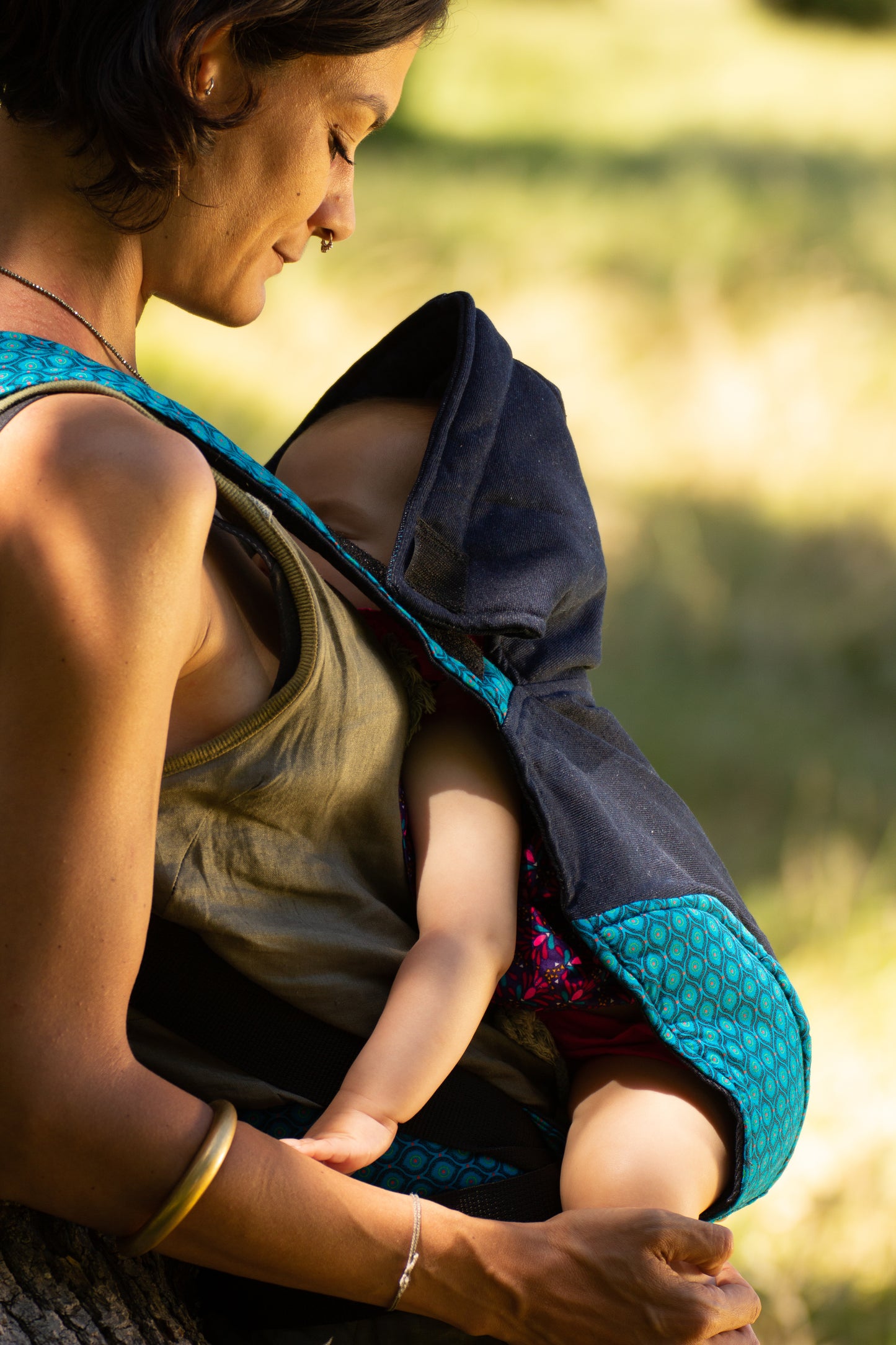 Baby Carrier Newborn Blue