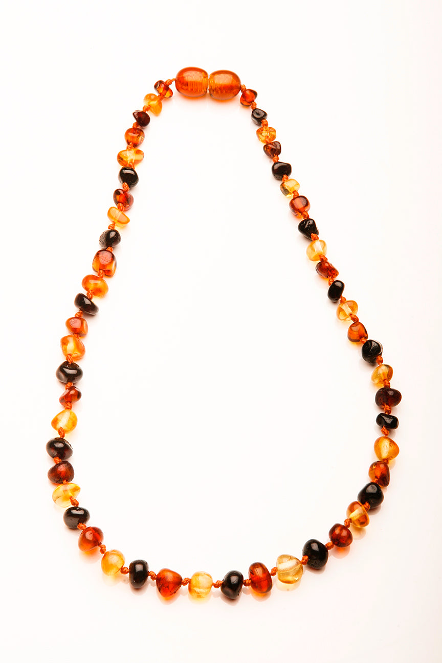 Teething necklace Mixed without white