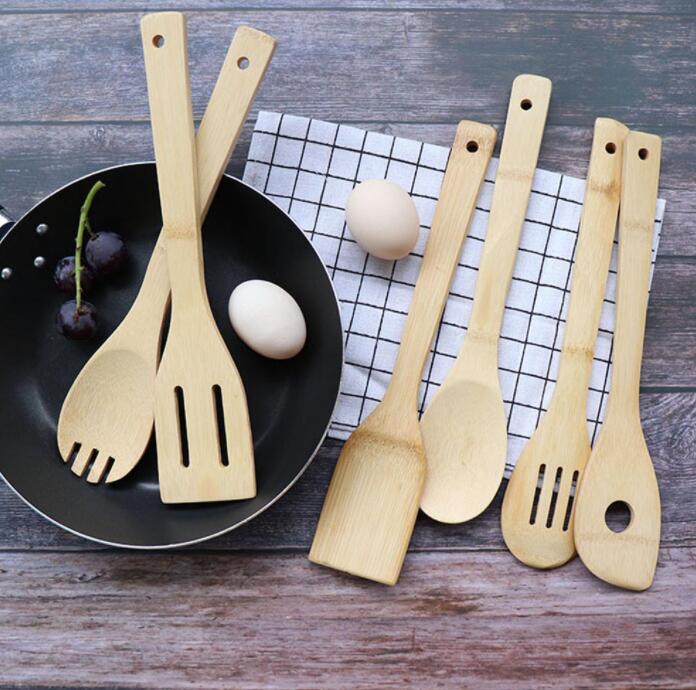 Bamboo Ladle set of 6