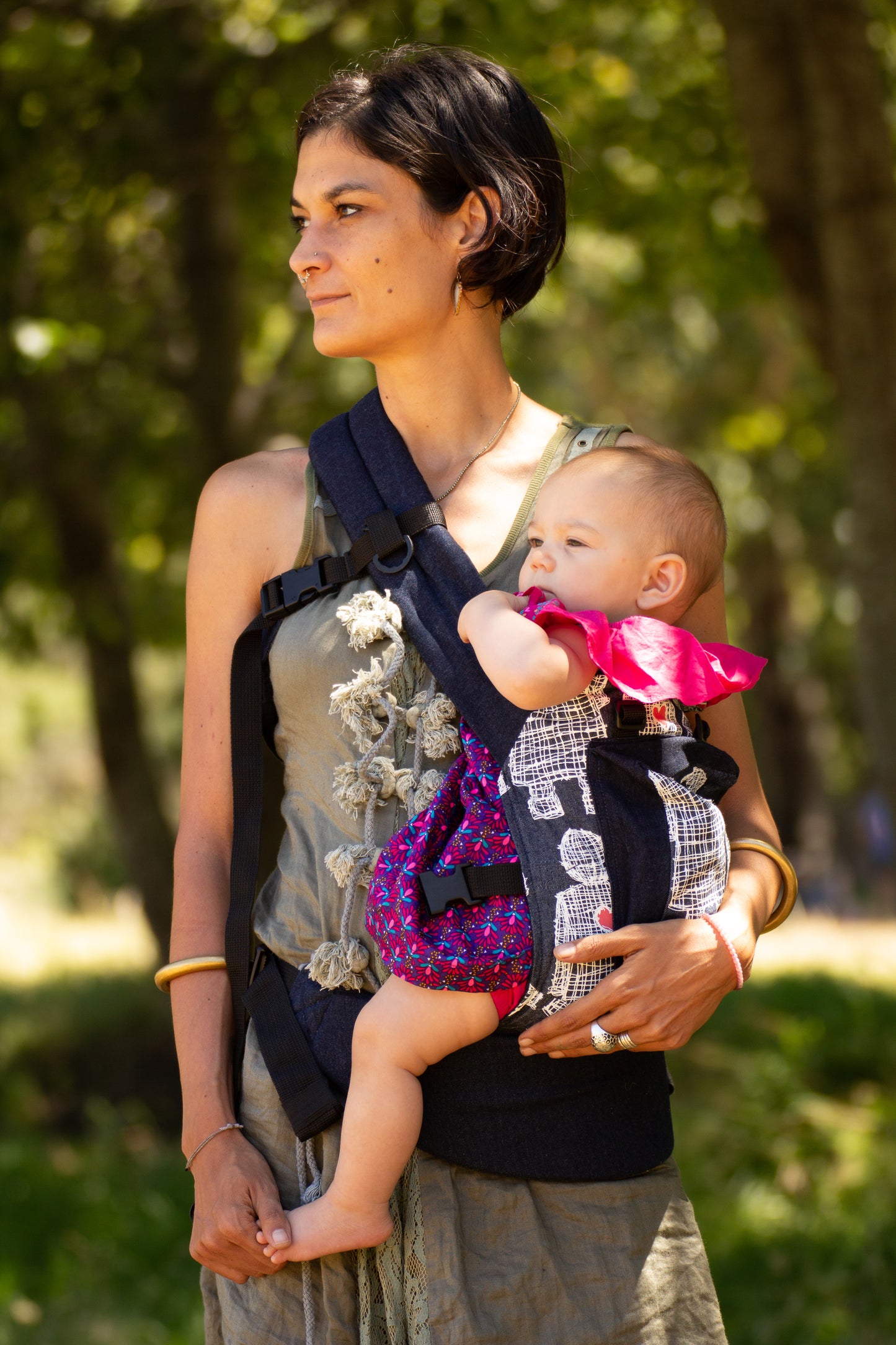 African Baby Carrier Deluxe Hemp