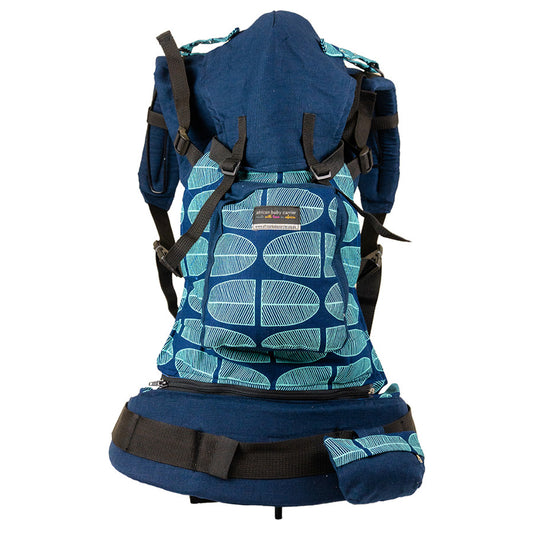 African Baby Carrier Deluxe Denim