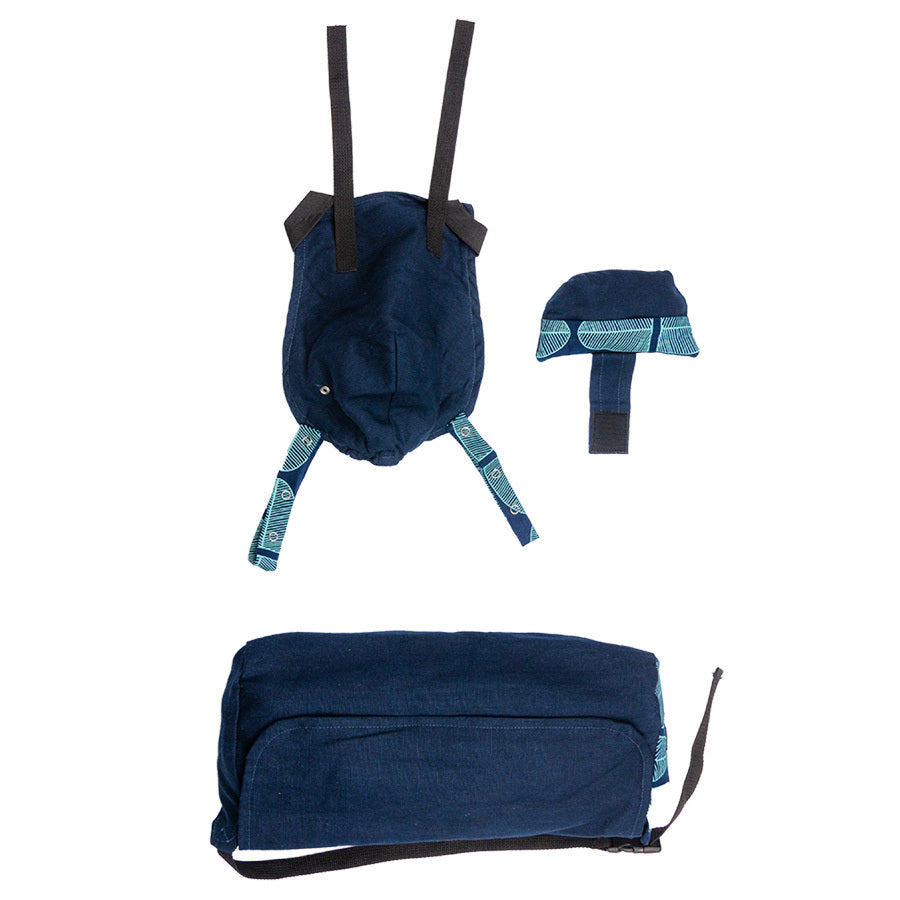 African Baby Carrier Deluxe Denim