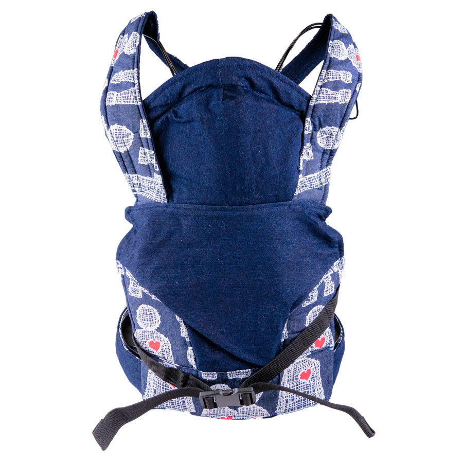 Baby Carrier Newborn Blue Denim