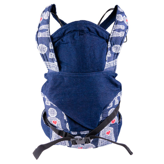 Baby Carrier Newborn Blue Denim