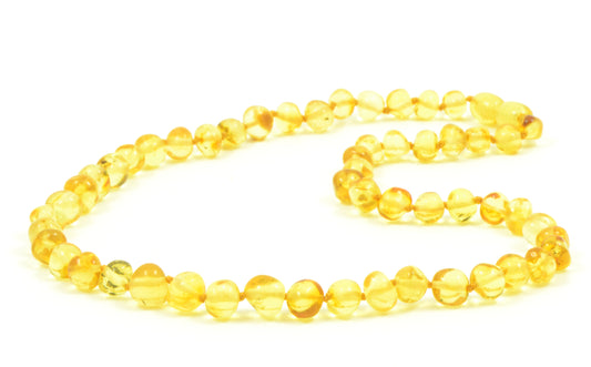 Teething necklace Lemon