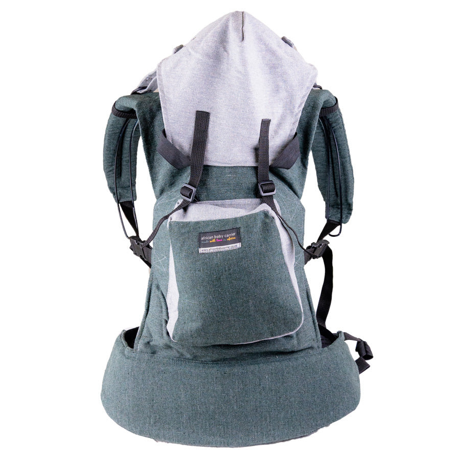 African Baby Carrier Original Grey Hemp