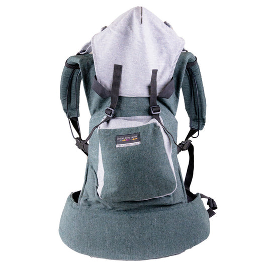 African Baby Carrier Original Grey Hemp
