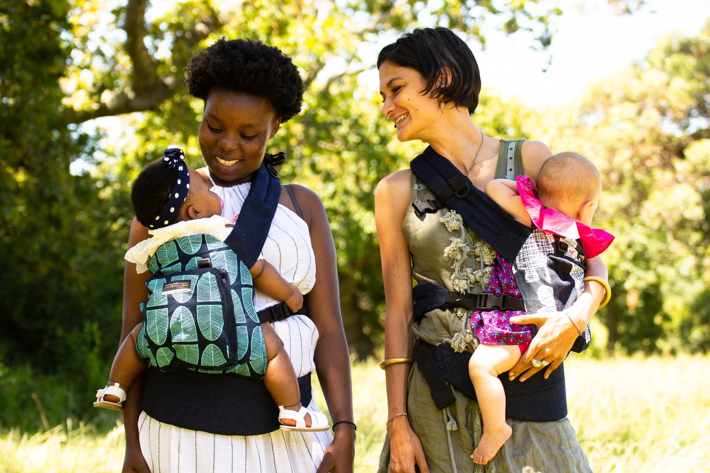 African Baby Carrier Deluxe Denim